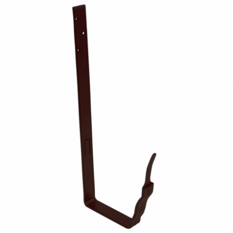 Крюк крепления желоба длинный Grand Line Vortex, Ø127 мм, PE, RAL 8017