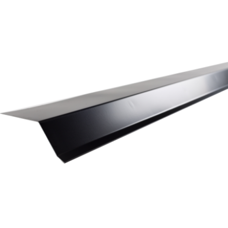 Планка карнизная для мягкой битумной черепицы, PE, RAL 9005