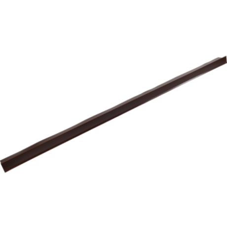 Планка торцевая для мягкой битумной черепицы, PE, RAL 8017