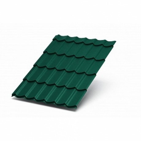 Профиль декоративный Монтерра Х, PE 0.45 мм, Zn 100 гр/м², цвет: RAL 6005