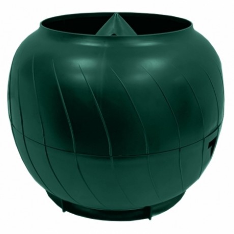 Колпак на вентиляционный выход Gervent 160мм, RAL 6005