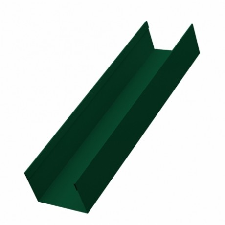 Стойка забора жалюзи Milan,Tokio 60х40 мм., 0.5 мм., Velur, RAL 6005