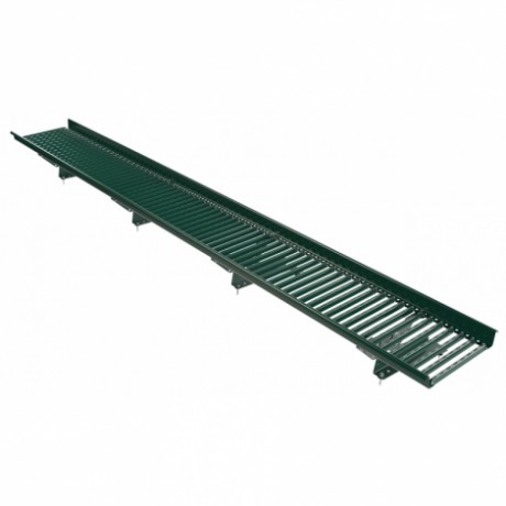 Мостик кровельный для металлочерепицы, Borge, с высокой ступенькой; шаг обрешетки 350 мм L=3000 мм, RAL 6005