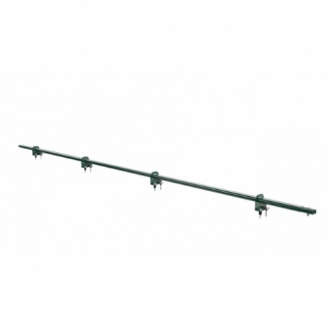 Снегозадержатель на металлочерепицу BORGE, однотрубчатый, L=3000 мм, RAL 6005