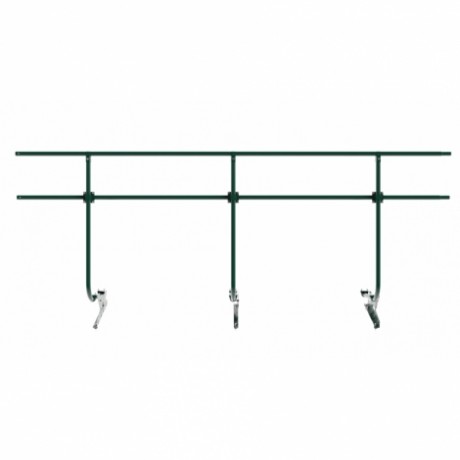 Ограждение кровли универсальное Borge, H=1200 мм, L=3000 мм, RAL 6005