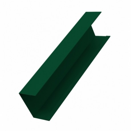 Крышка забора жалюзи Milan,Tokio 65х40 мм., 0.45 мм., Drap, RAL 6005