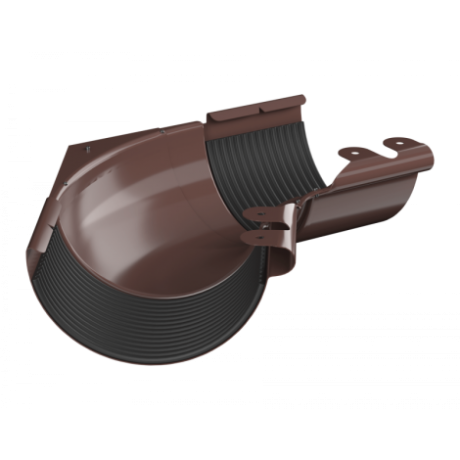 Угол желоба 135°  Технониколь Макси, Ø150 мм, цвет: Коричневый