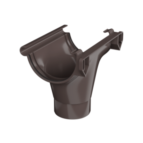 Воронка желоба Технониколь Макси, Ø150 мм, цвет: Коричневый