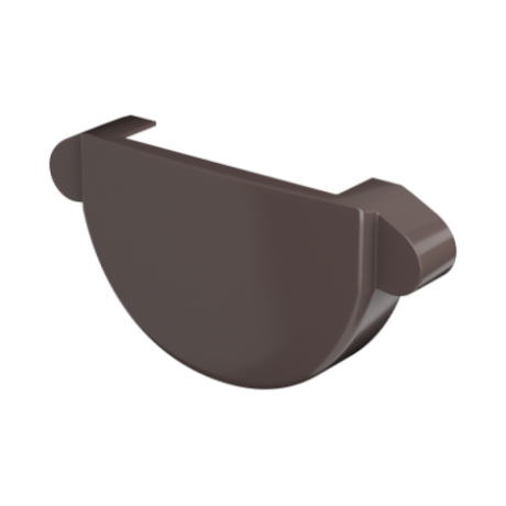 Заглушка желоба универсальная, Технониколь Макси, Ø150 мм, цвет: Коричневый