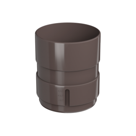 Соединитель труб, Технониколь Макси, Ø100 мм, цвет: Коричневый