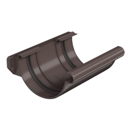 Соединитель желобов, Технониколь Макси, Ø150 мм, цвет: Коричневый