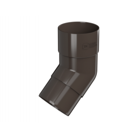 Колено трубы 135˚ Технониколь Ø82 мм, цвет: Темно-коричневый