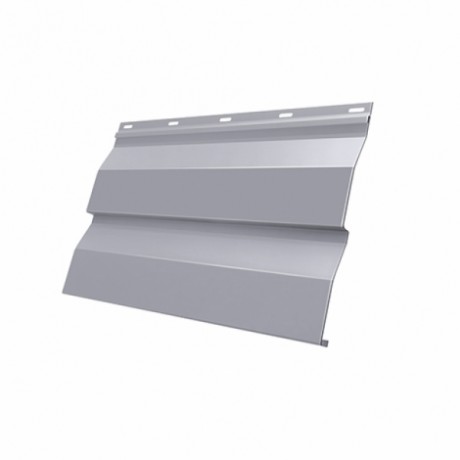 Металлический сайдинг GL корабельная доска 0,5 мм Satin, цвет: RAL 7004