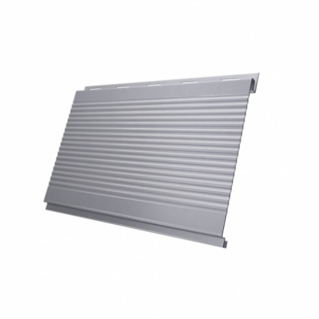 Металлический сайдинг Вертикаль Gofr GL 0,5 Satin, цвет: RAL 7004