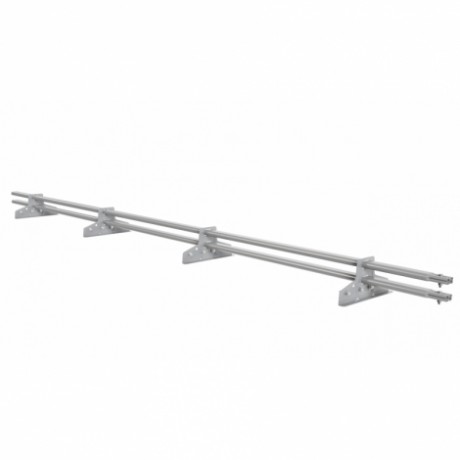 Снегозадержатель для фальцевой кровли BORGE, L=3000 мм, RAL 7004