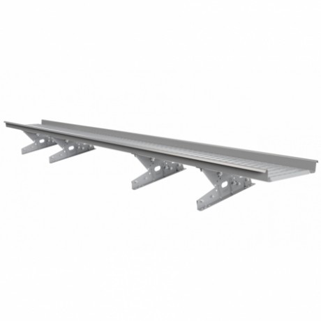 Мостик для фальцевой кровли Borge, L=3000 мм, RAL 7004