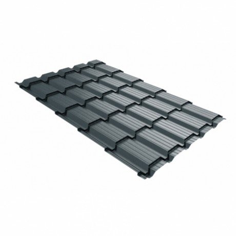 Профиль волновой Grand Line Quadro Profi, 0.45 мм, Drap, RAL 7016