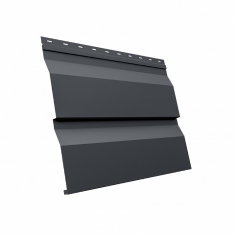 Металлический сайдинг GL корабельная доска XL 0,5 мм Satin, цвет: 7024