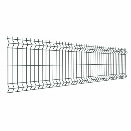 Забор гиттер, панель Profi 0.63x2.5m RAL 6005