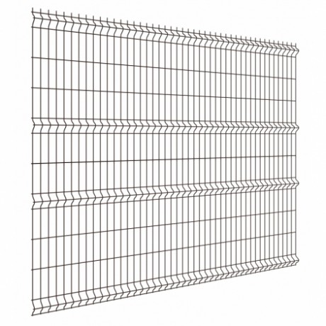 Сварной забор, панель Medium 2.03x2.5m RAL 8017