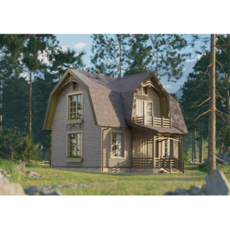 Фасадная плитка Döcke Premium Brick, зрелый каштан