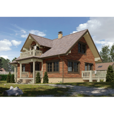 Фасадная плитка Döcke Premium Brick, клубника