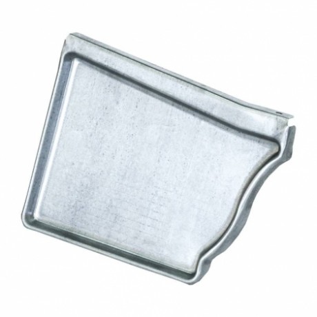 Заглушка желоба левая Grand Line Vortex, Ø127 мм, Zn