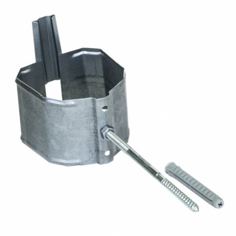 Хомут трубы на кирпичную стену Grand Line Vortex, Ø107х74 мм, Zn