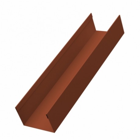 Стойка забора жалюзи Milan,Tokio 60х40 мм., 0.45 мм., PE., RAL 8004