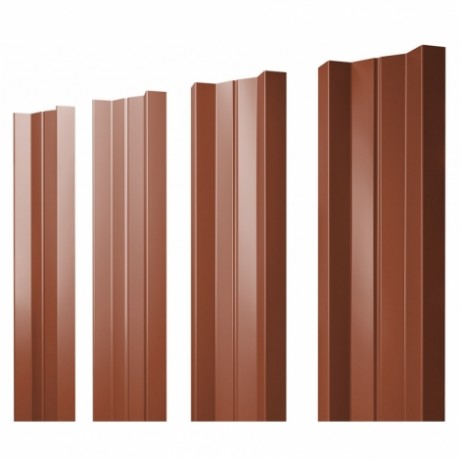 Штакетник М-образный А 0.5 Satin Matt RAL 8004