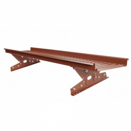 Мостик для фальцевой кровли Borge, L=1500 мм, RAL 8004