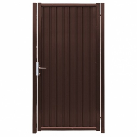 Калитка модульная для забора и ограждения Estet 2.0x1m RAL 8017