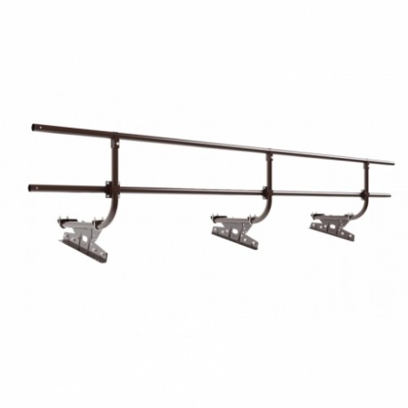 Ограждение для фальцевой кровли Borge, H=600 мм, L=3000 мм, RAL 8017