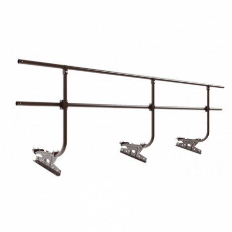 Ограждение для фальцевой кровли Borge, H=900 мм, L=3000 мм, RAL 8017