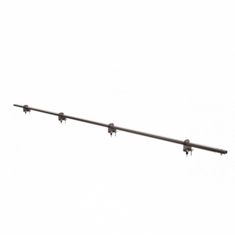 Снегозадержатель на металлочерепицу BORGE, однотрубчатый, L=3000 мм, RAL 8017