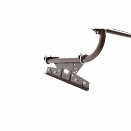 Ограждение для фальцевой кровли Borge, H=600 мм, L=3000 мм, RAL 8017