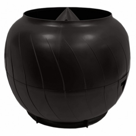 Колпак на вентиляционный выход Gervent 160мм, RAL 8019