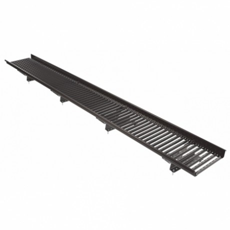 Мостик кровельный для металлочерепицы, Borge, с высокой ступенькой; шаг обрешетки 350 мм L=3000 мм, RAL 8019