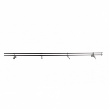 Снегозадержатель на металлочерепицу BORGE, L=3000 мм, RAL 8019