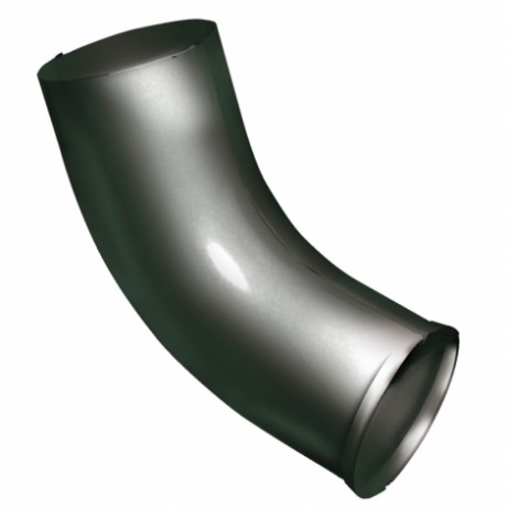 Колено трубы 60°, Grand Line, Ø90 мм, Granite - double, RR 11