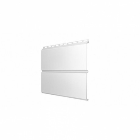 Металлический сайдинг Экобрус, GL 0,45 PE, цвет: RAL 9003