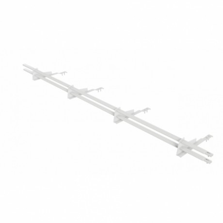 Снегозадержатель для натуральной черепицы BORGE, L=3000 мм, RAL 9003