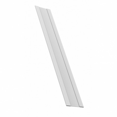 Планка крепёжная, забора жалюзи Milan,Tokio 0.5 мм., Satin, RAL 9003