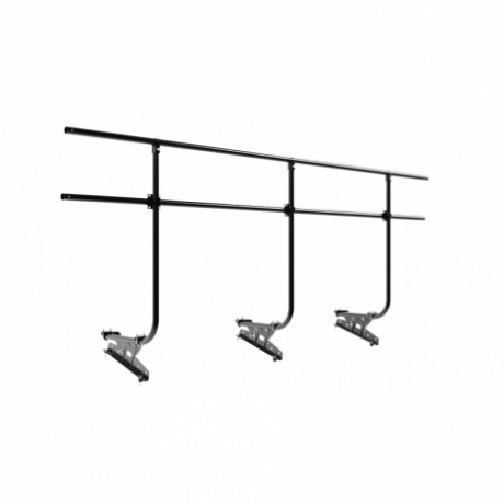 Ограждение кровли универсальное Borge, H=1200 мм, L=3000 мм, RAL 9005