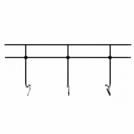 Ограждение кровли универсальное Borge, H=1200 мм, L=3000 мм, RAL 9005