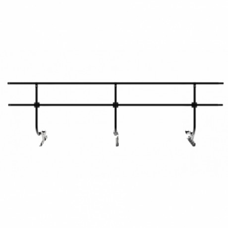 Ограждение для фальцевой кровли Borge, H=900 мм, L=3000 мм, RAL 9005