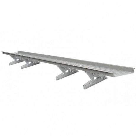 Мостик для фальцевой кровли Borge, L=3000 мм, RAL 9006