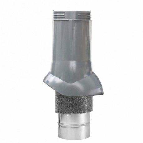 Выход вентиляции изолированный Gervent 150/160 мм, RAL 9022