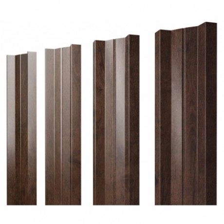 Штакетник М-образный А 0.45 Print Elite Antique Wood