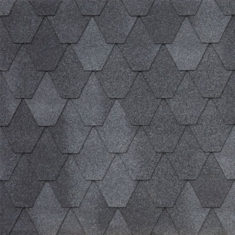 Гибкая черепица Tegola Sardegna, цвет: Ardesia 467